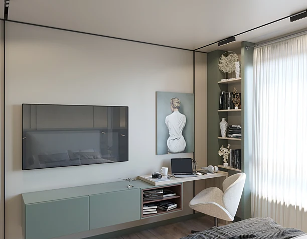 Bedroom for men
