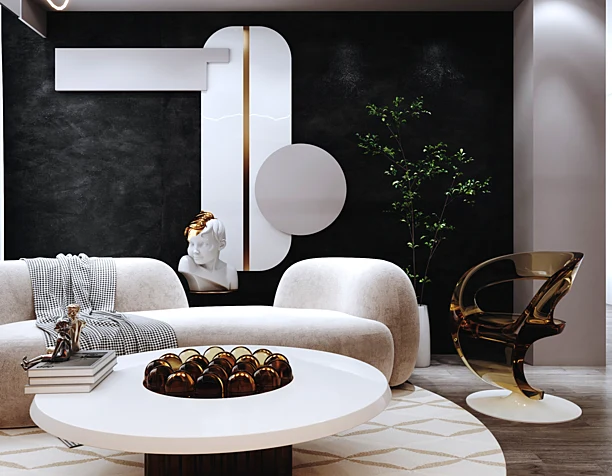Geometric Space Guestroom