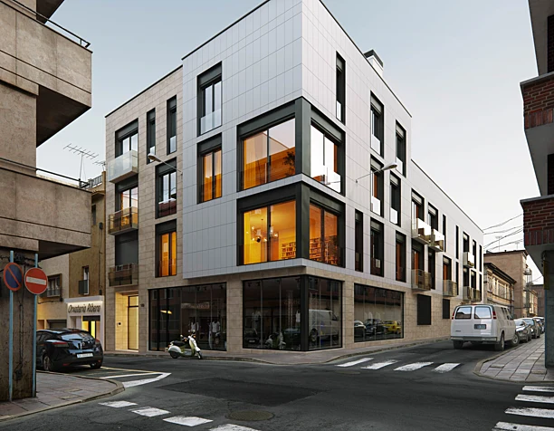 Residential Building in Galileo(сделано по референсу)