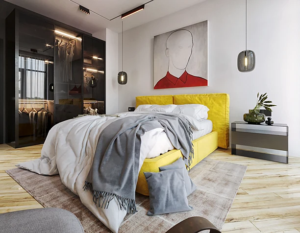 YELLOW breathe bedroom
