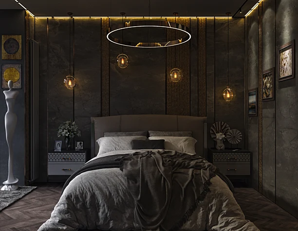 3D-Visualisation (design bedroom)