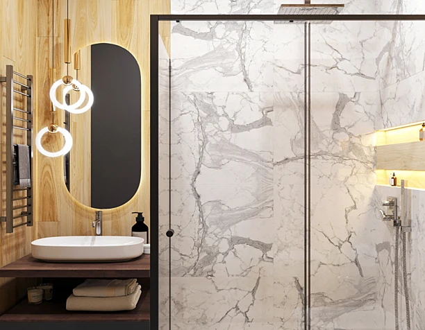 Marble_wood restroom