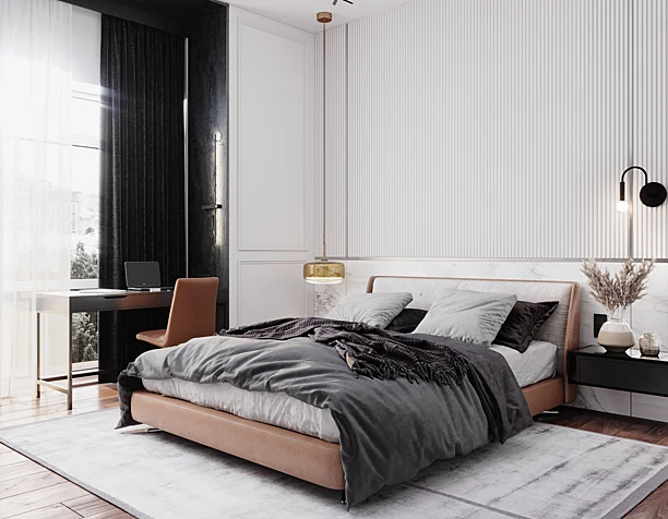 bedroom, 22m2