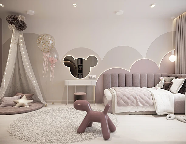 children's room for a little princess