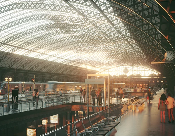 St Pancras Station