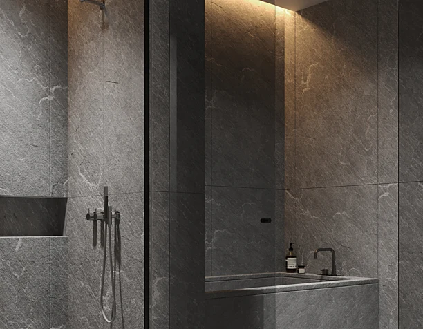 Dark Bathroom