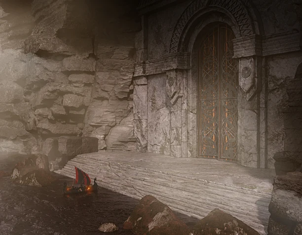 Fan art 3d "Halls of Astheimr" (сделано по референсу)