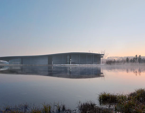 Art Museum in Jining, Shandong (сделано по референсу)
