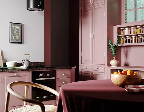 Pink kitchen