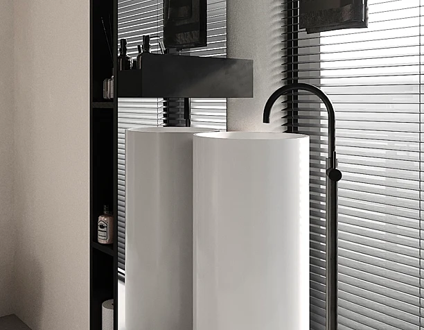 Minimalistic bathroom