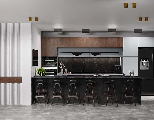 Modern interior in an Israeli apartment