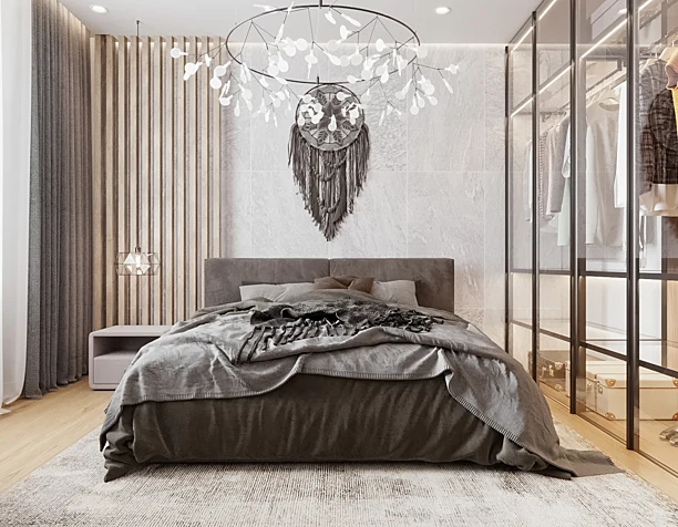 Scandinavian bedroom