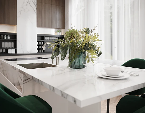 Kitchen and dining in France