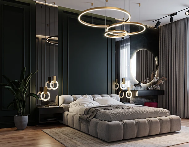Bedroom - Apartment in Novy Urengoy (Russia)