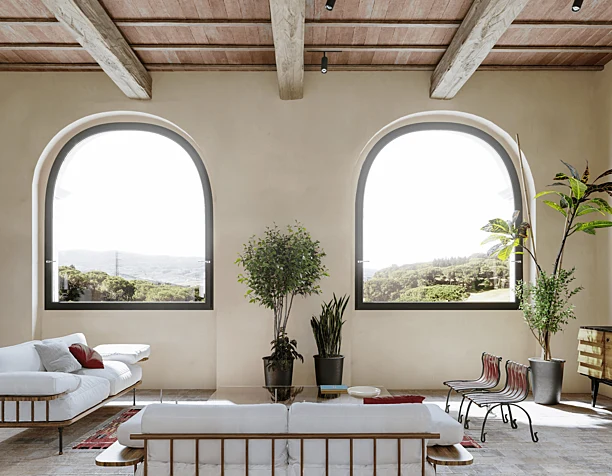 Gallery of Villa in Monteriggioni (сделано по референсу)