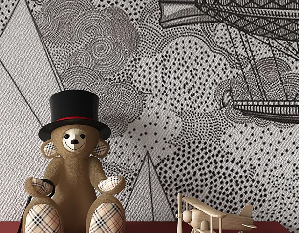 Stories memory. Children's room