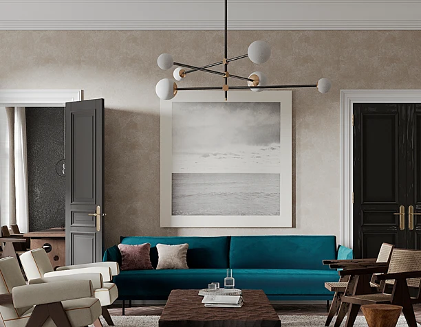 MODERN LIVING ROOM