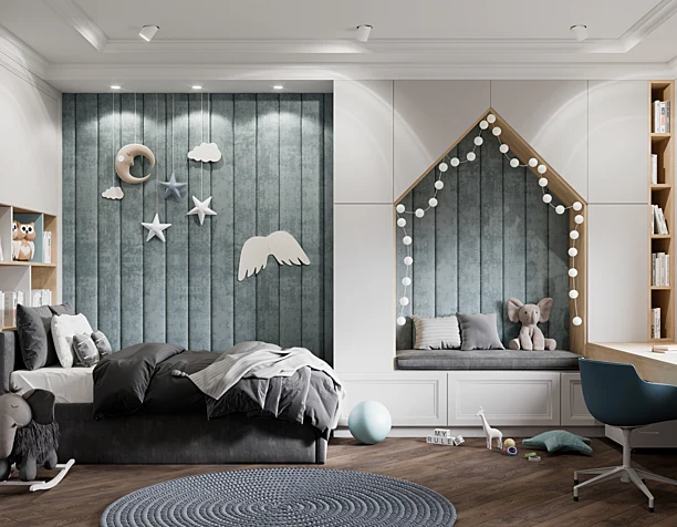 Children room(сделано по референсу)