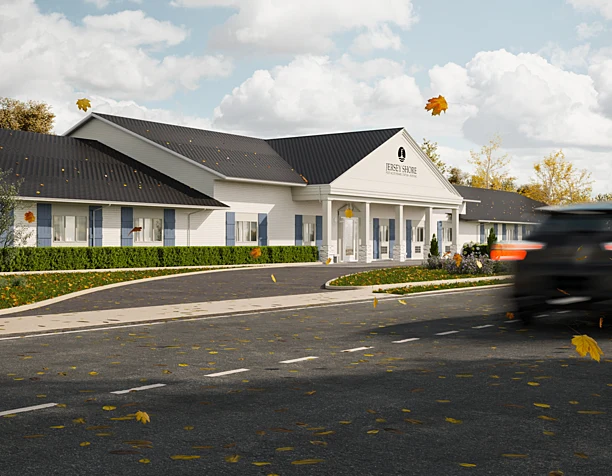 Визуализация дома престарелых  Neptune Gardens for Nursing and Rehabilitation