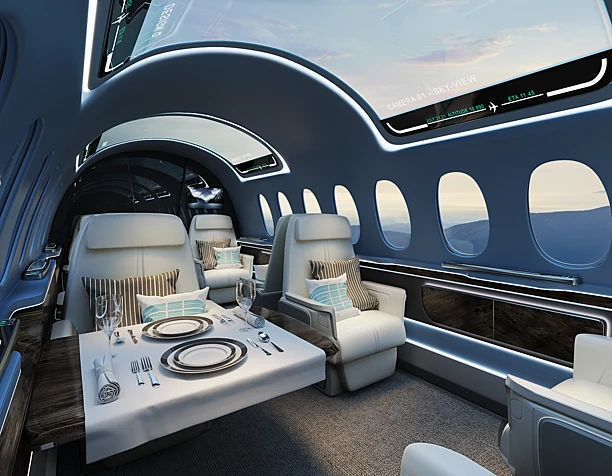 Aerion AS2 Supersonic Private Jet (сделано по референсу)