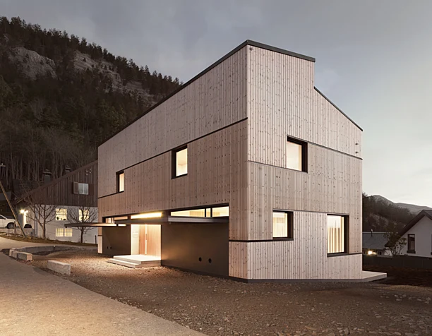 Duplex on a Hillside