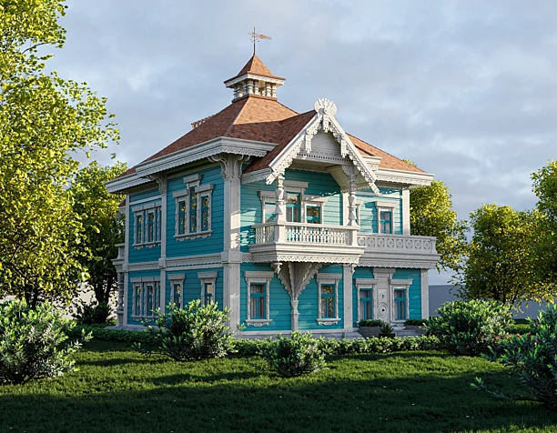 Russian Molakan style ( Exterior )