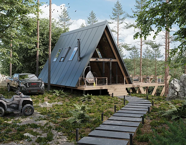 Forest house