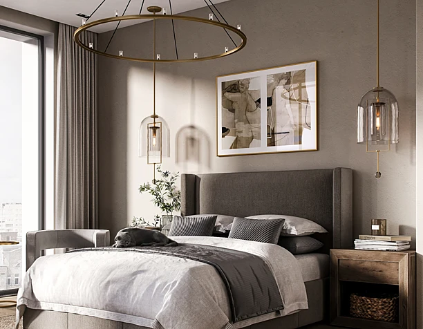 Cozy bedroom