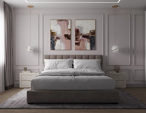 Elegant bedroom
