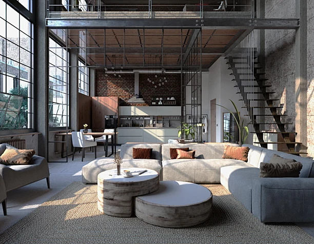 Квартира в стиле loft