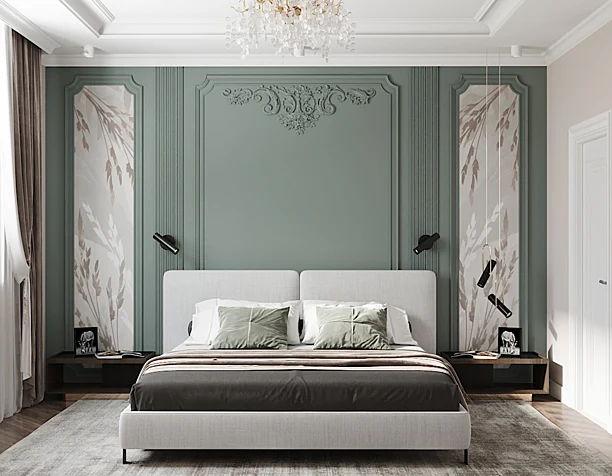 bedroom,спальная комната