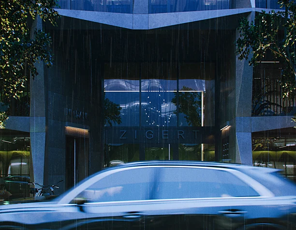 Rain and Reflections   "Cinemograph"