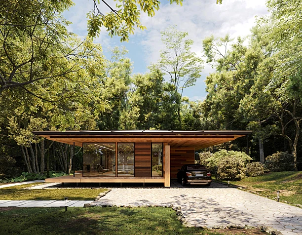 Yokouchi Residence (сделано по референсу)