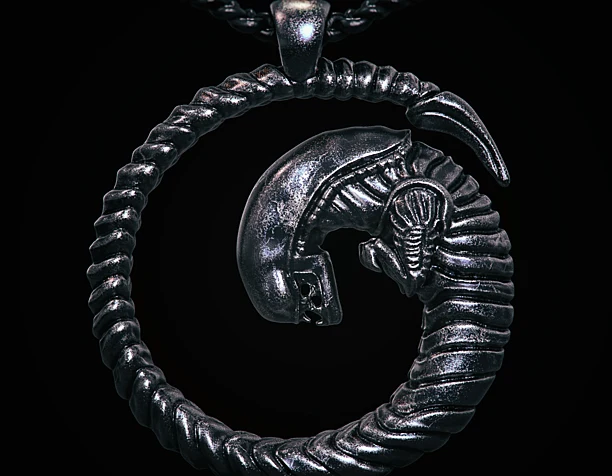 alien pendant