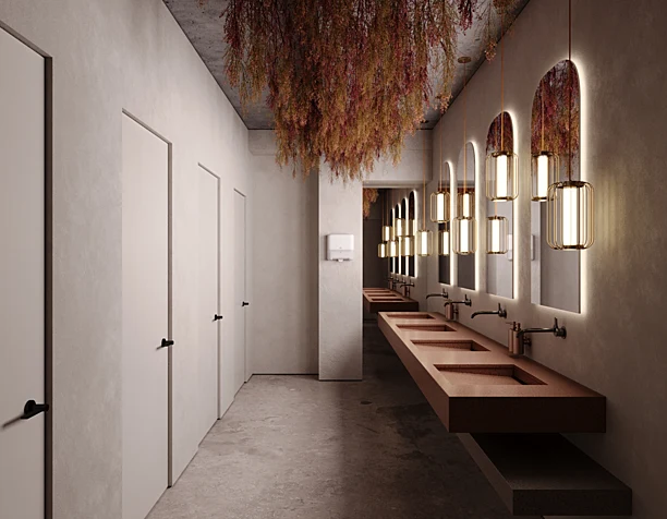 Restaurant WC Design process