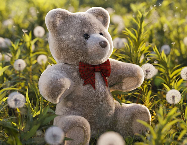 CGI Teddy Bear 3D