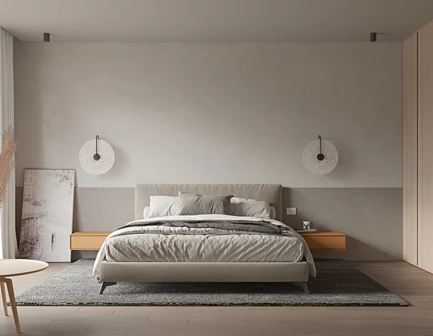 Warm bedroom