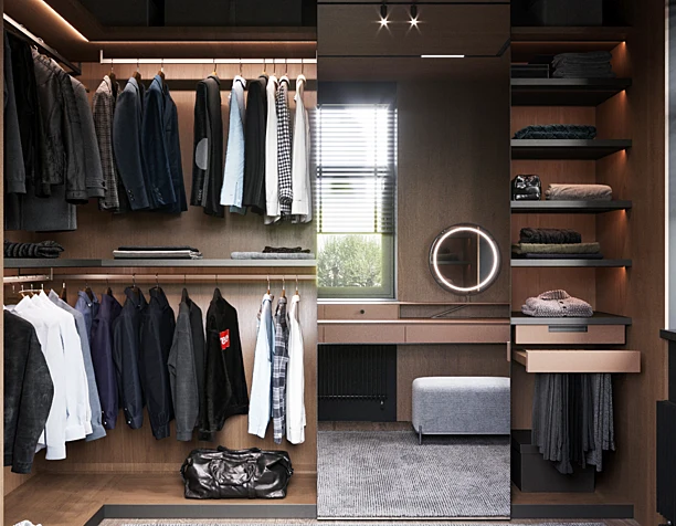Men's dressing room