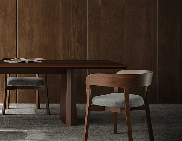 dining table and chairs (сделано по референсу)