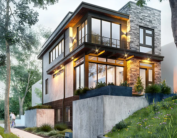 Lake Calhoun Organic Modern (сделано по референсу)
