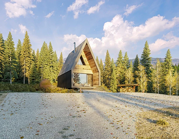 ezhouse домик в лесу