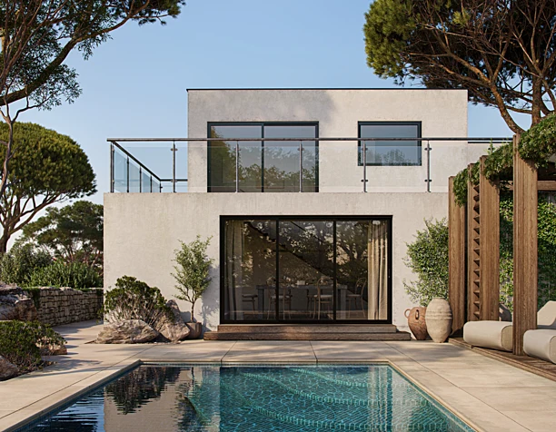 Residence in the suburbs