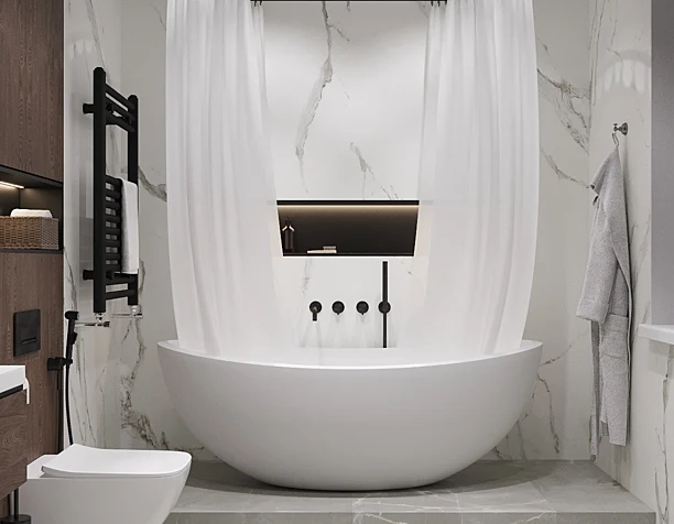 MOSCOW COTTAGE BATHROOM VISUALIZATION
