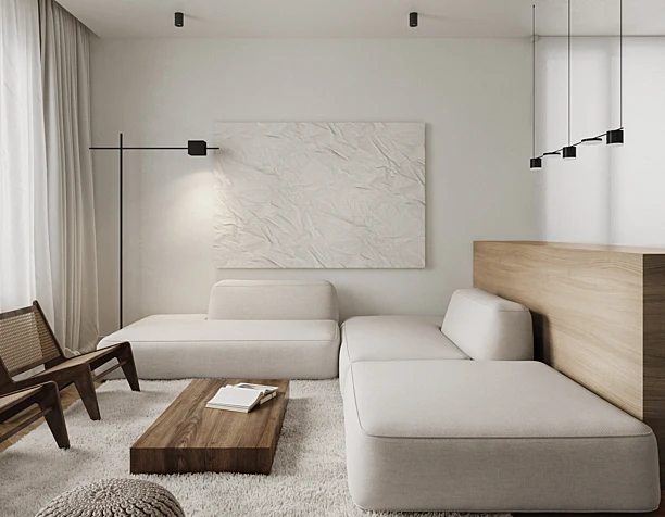 White interior design (сделано по референсу)