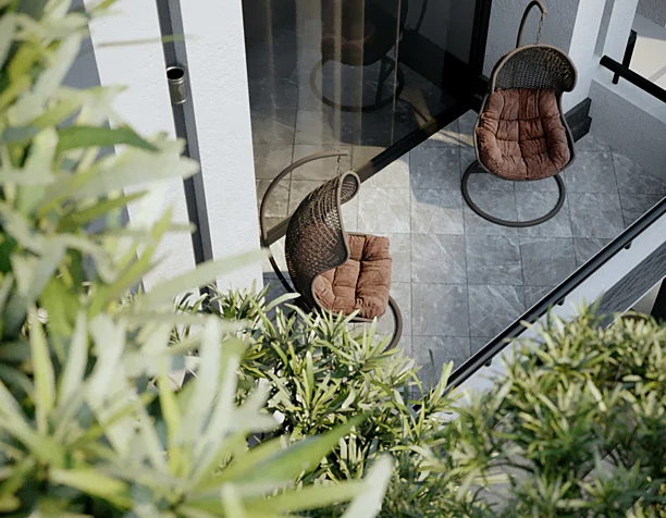 Exterior bokeh