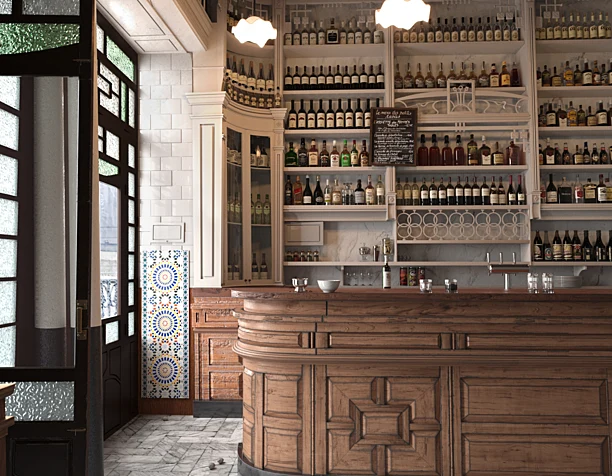 Bar "El Rinconcillo" (сделано по референсу)