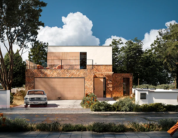 Goch House / Warm after rain