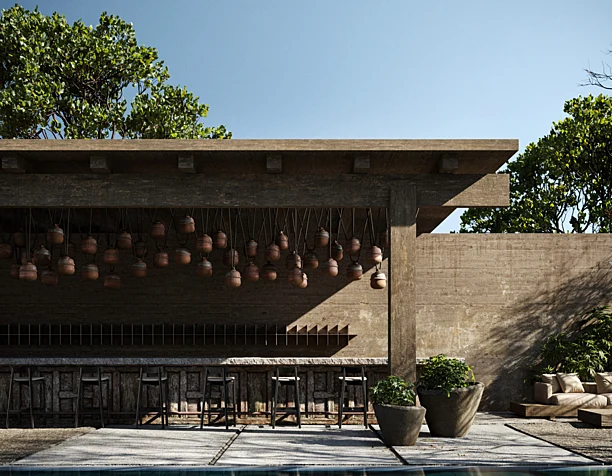 The Mutis hotel with Japanese aesthetics in Indonesia by 279 concept studio