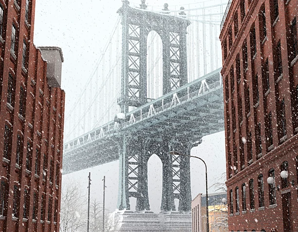 Manhattan Bridge (сделано по референсу)