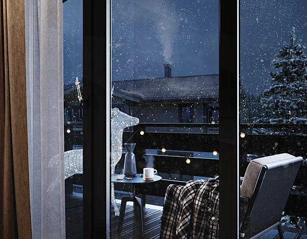 Christmas evening
